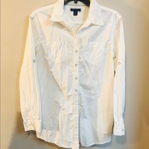 Men oxford long sleeve shirt
